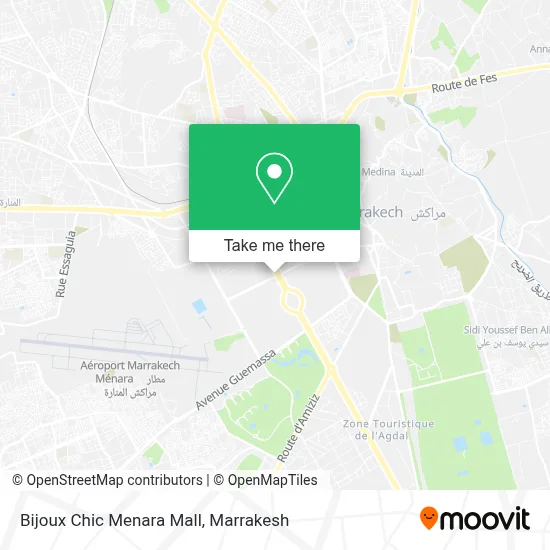 Bijoux Chic Menara Mall map