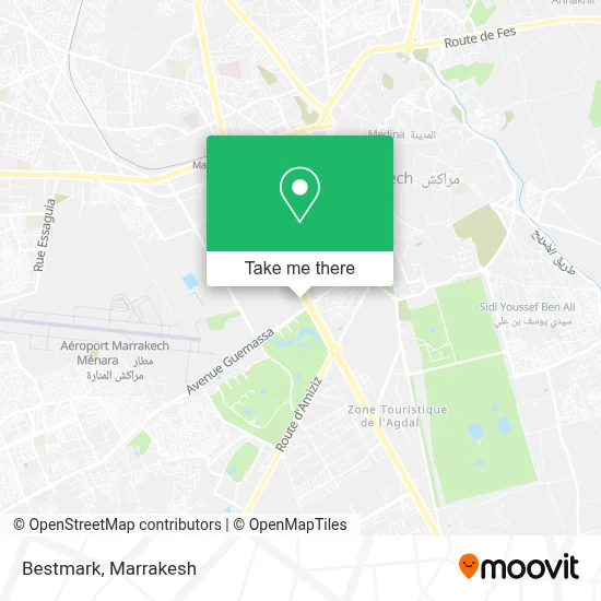 Bestmark map