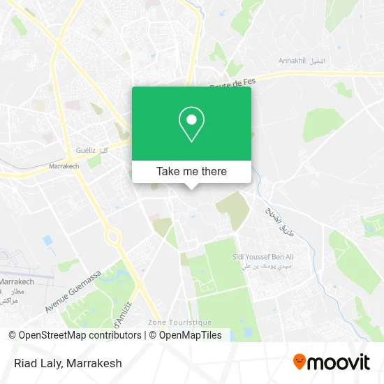 Riad Laly map