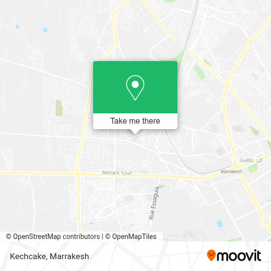 Kechcake map