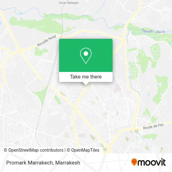 Promark Marrakech map