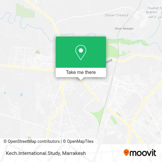 Kech.International.Study map