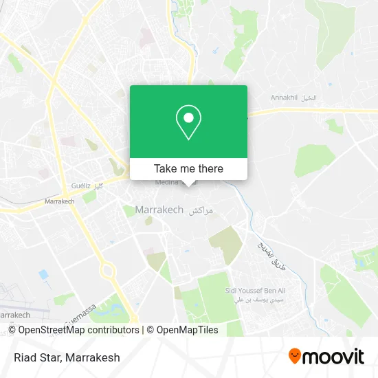 Riad Star map