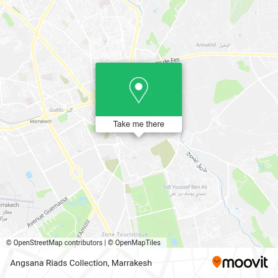 Angsana Riads Collection map
