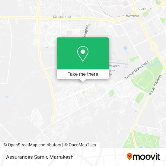 Assurances Samir map