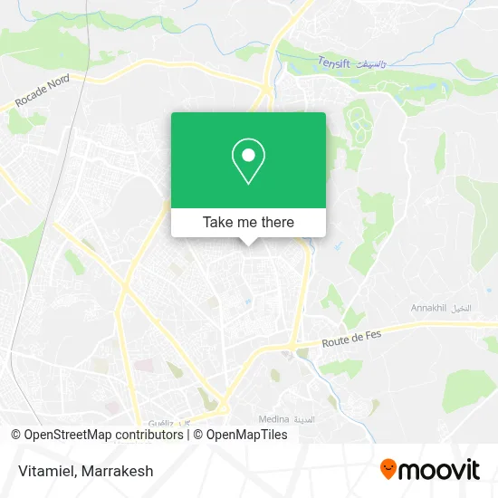 Vitamiel map