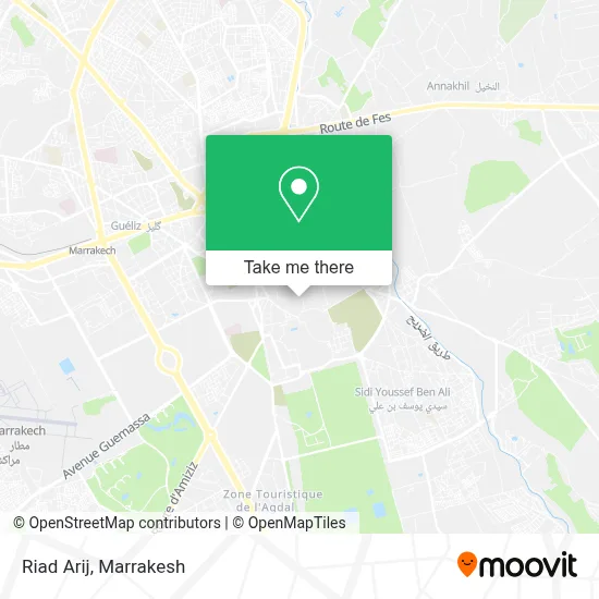Riad Arij map