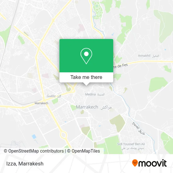 Izza map