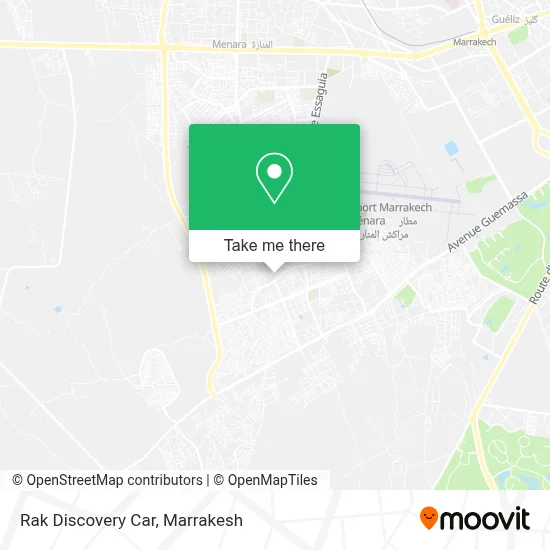 Rak Discovery Car map
