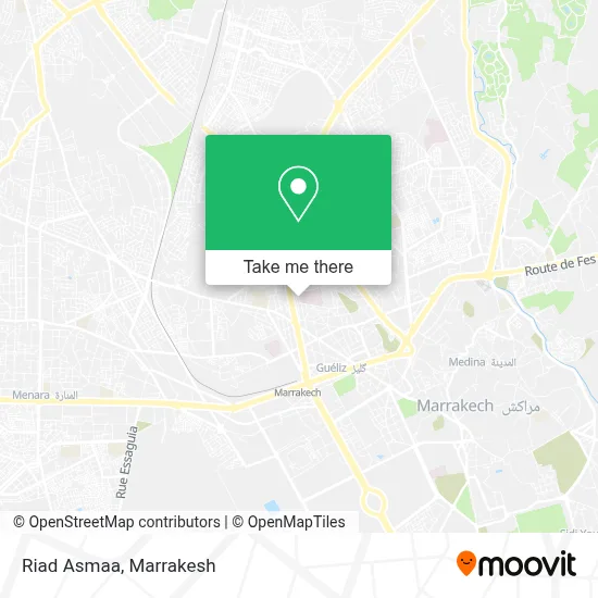 Riad Asmaa map