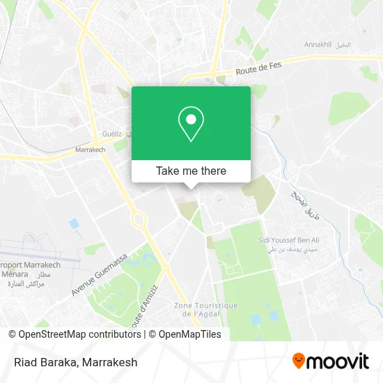 Riad Baraka map