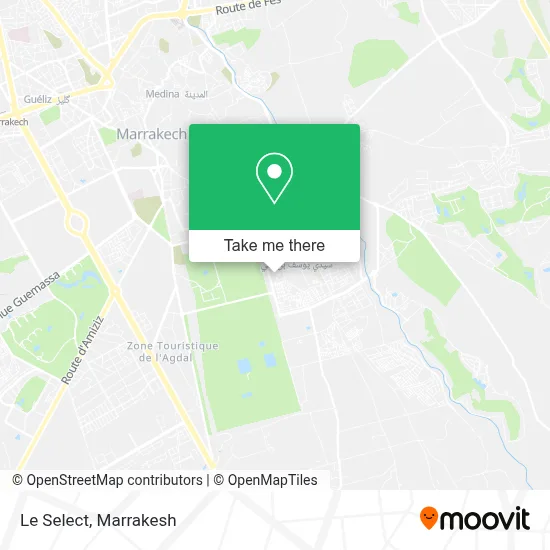 Le Select map