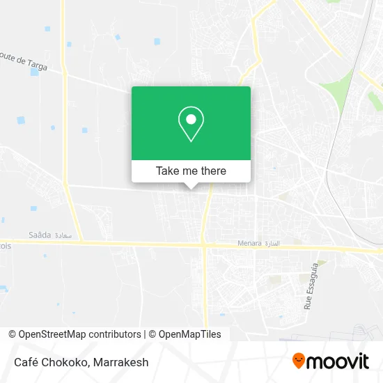 Café Chokoko map