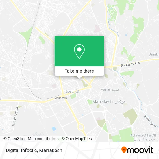 Digital Infoclic map
