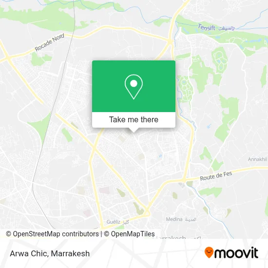 Arwa Chic map