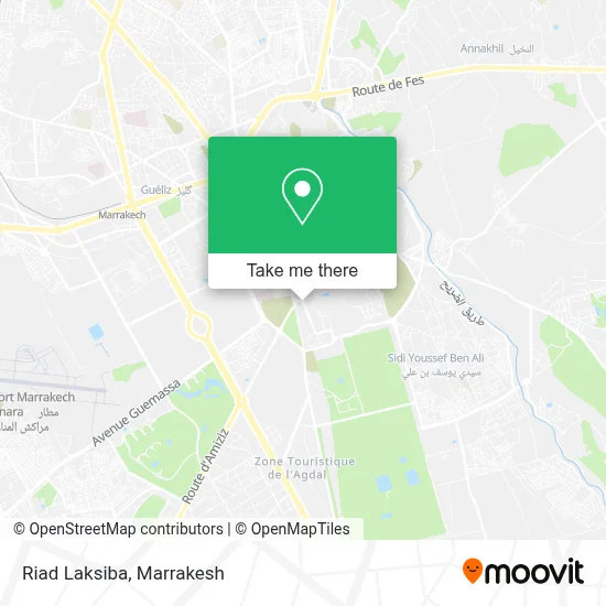 Riad Laksiba map