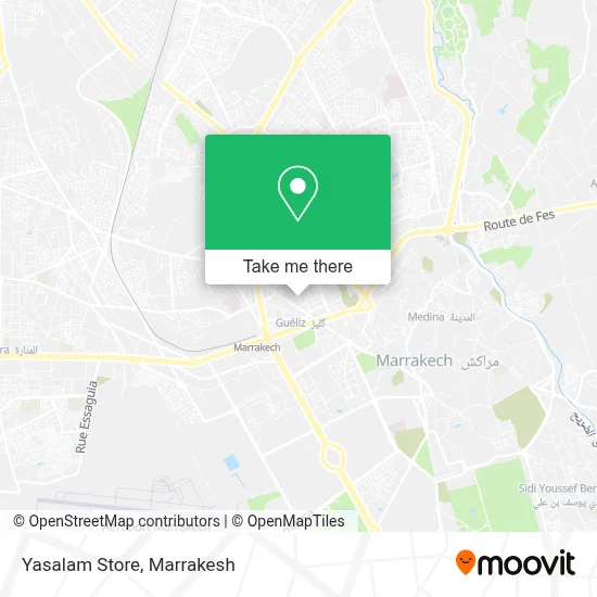 Yasalam Store map