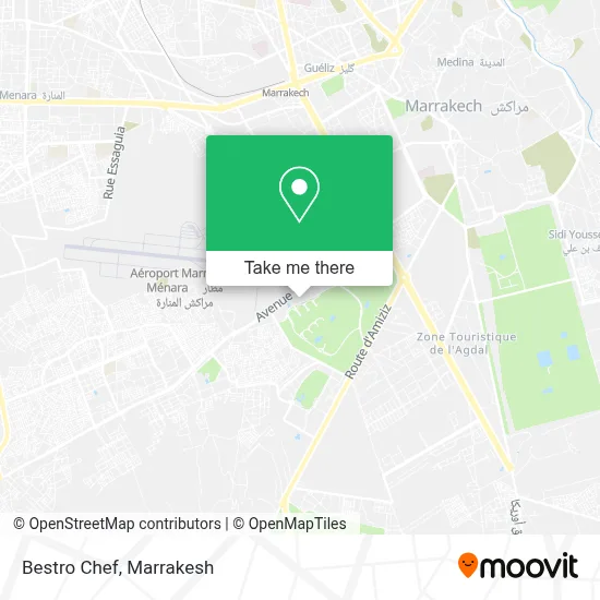 Bestro Chef map