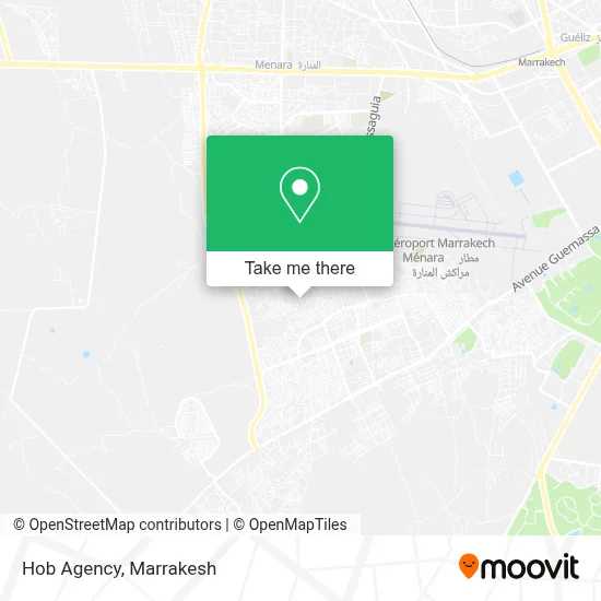 Hob Agency map