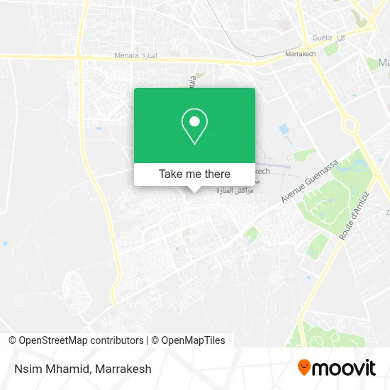 Nsim Mhamid map