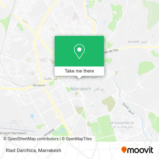 Riad Darchica map