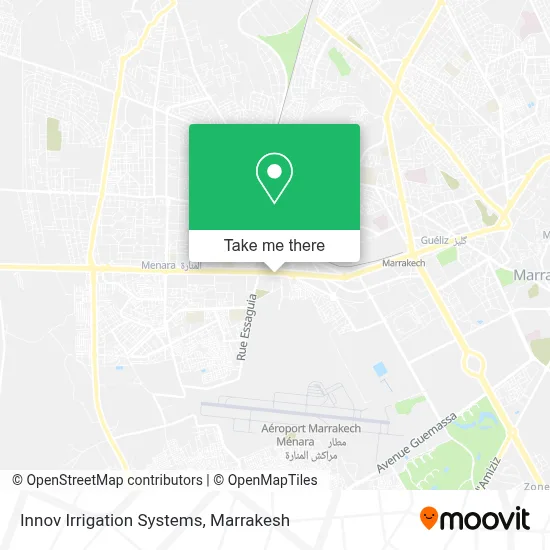 Innov Irrigation Systems map