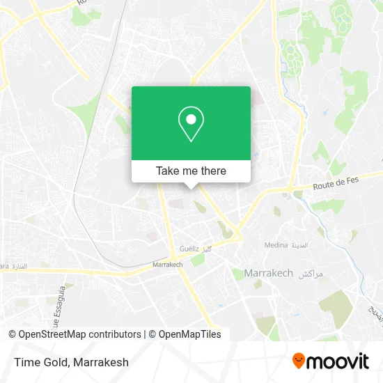 Time Gold map