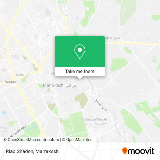 Riad Shaden map