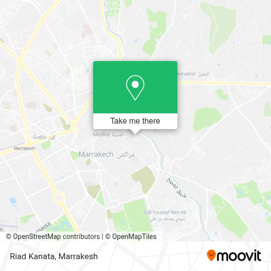 Riad Kanata map