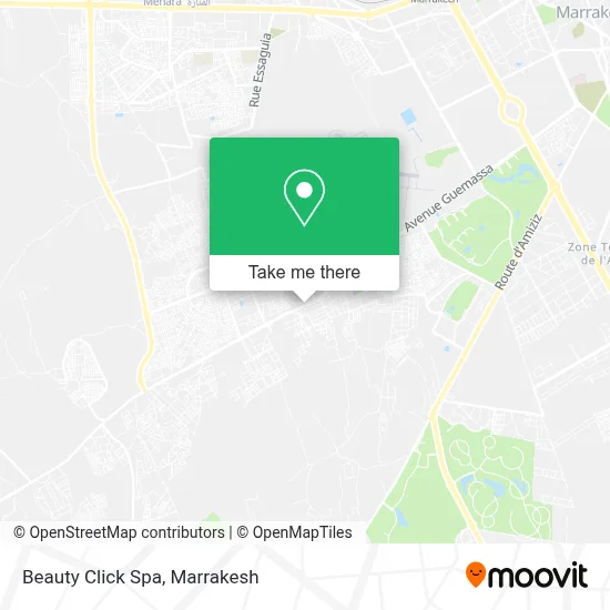 Beauty Click Spa map