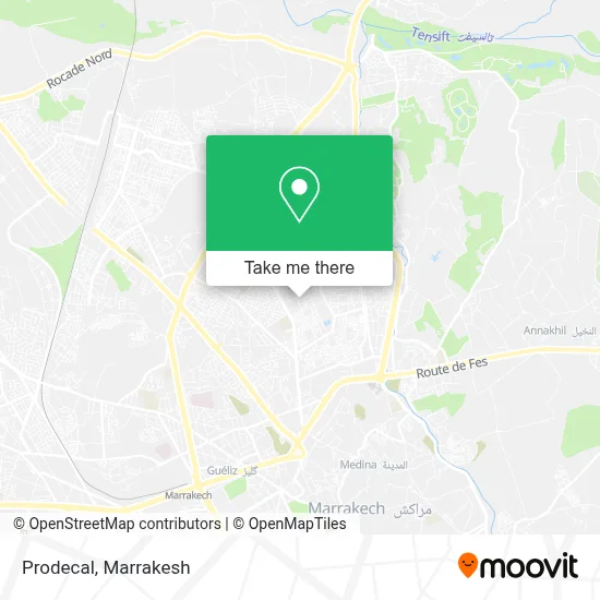 Prodecal map