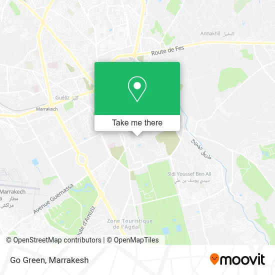Go Green map