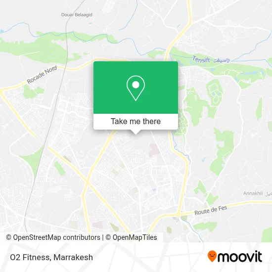 O2 Fitness map