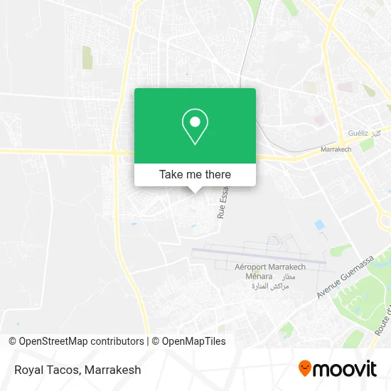 Royal Tacos map