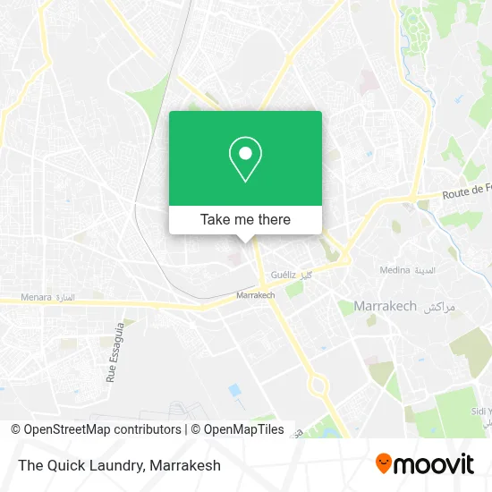 The Quick Laundry map