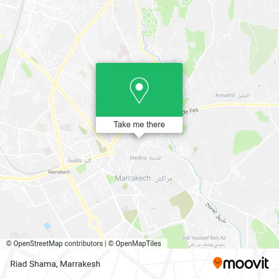 Riad Shama map