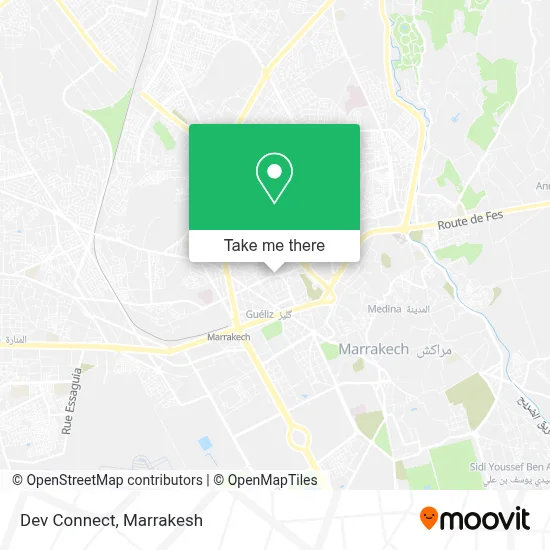 Dev Connect map