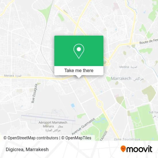 Digicrea map
