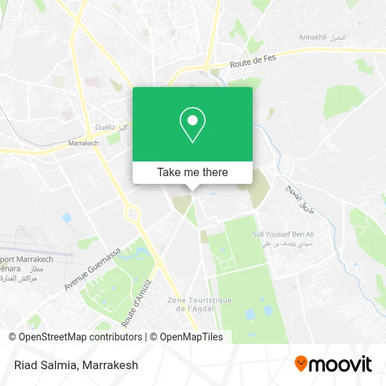 Riad Salmia map