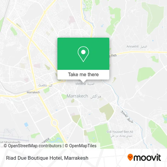 Riad Due Boutique Hotel map