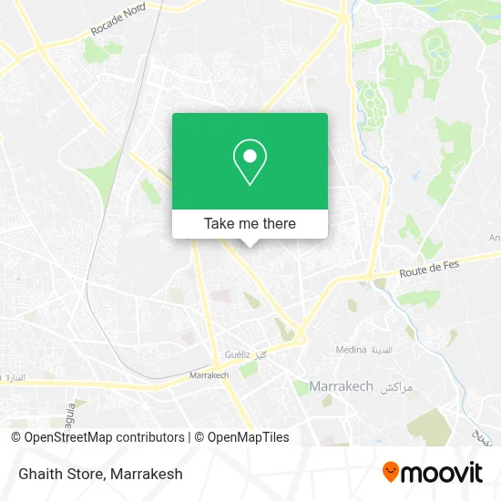 Ghaith Store map