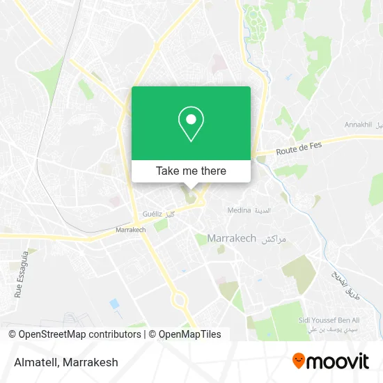 Almatell map