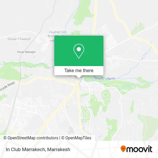 In Club Marrakech map