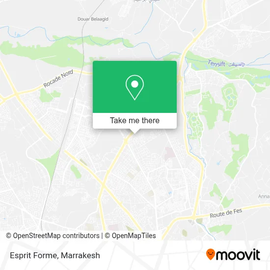 Esprit Forme map