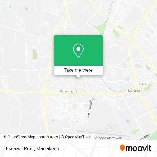 Essaadi Print map
