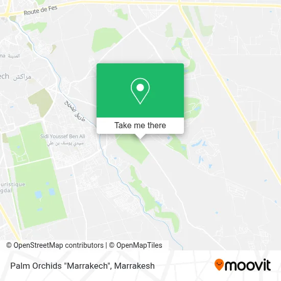 Palm Orchids "Marrakech" map