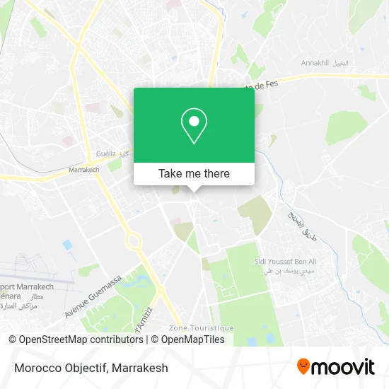 Morocco Objectif map