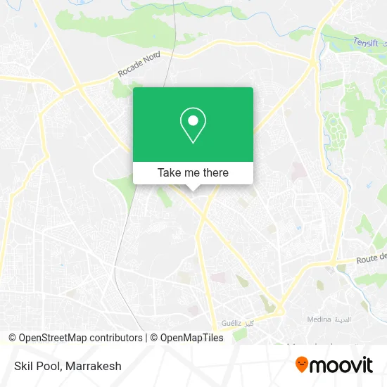 Skil Pool map