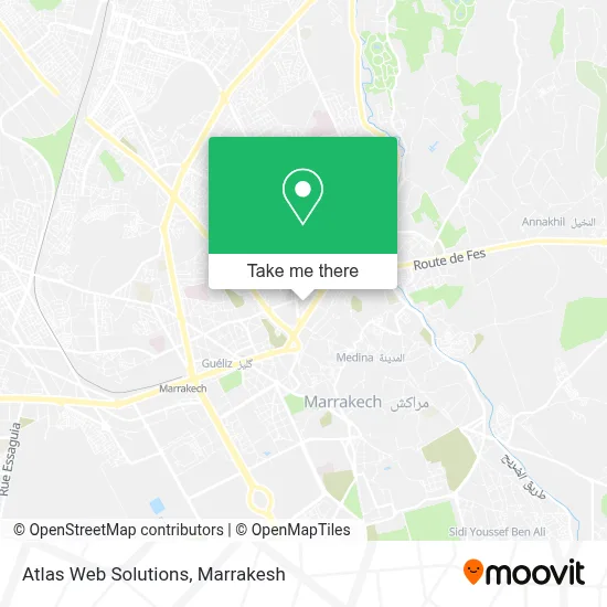 Atlas Web Solutions map