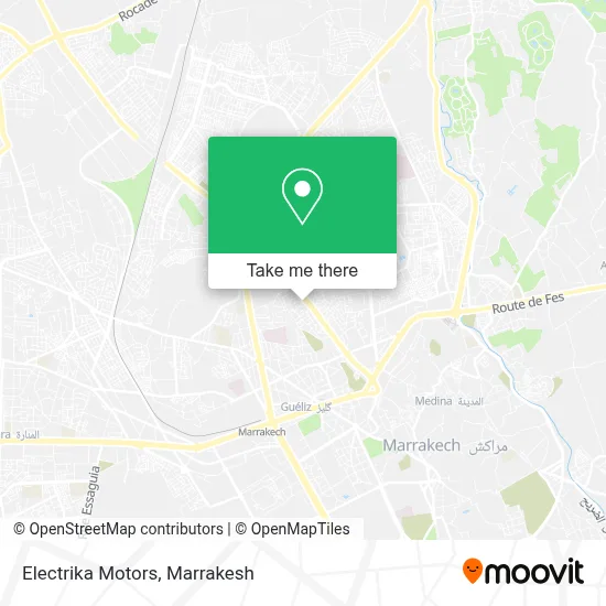 Electrika Motors map